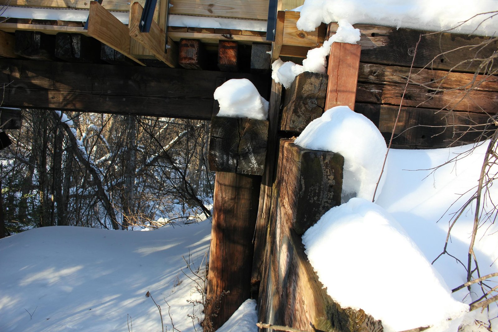 East abutment